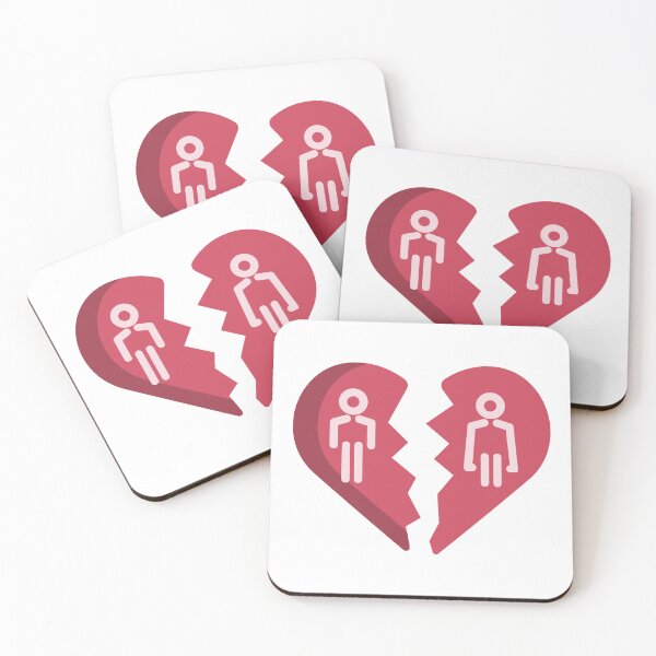 Item preview, Broken hearts designed and sold by AlaukikaShop.