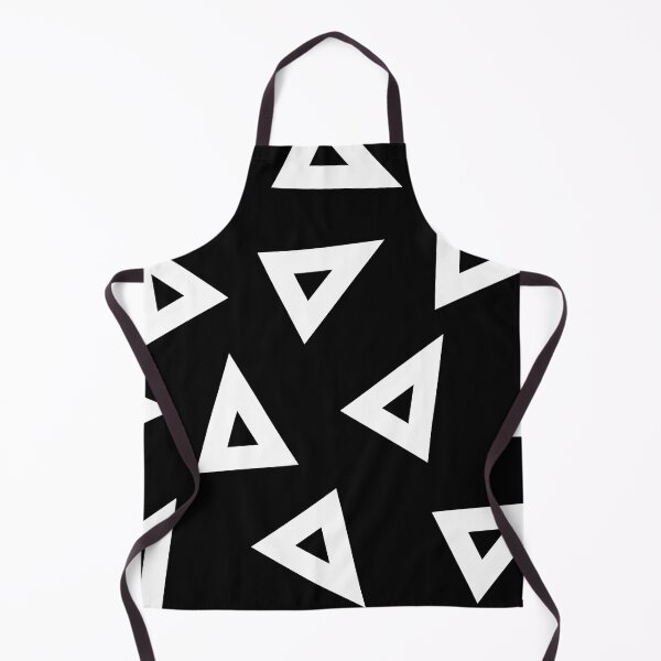 Item preview, White Triangles on a Black Background Design Pattern designed and sold by rosaliemillen.