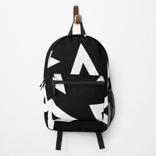 Item preview, White Triangles on a Black Background Design Pattern designed and sold by rosaliemillen.