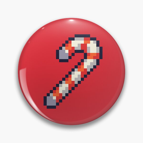Item preview, Pixel Candy Cane designed and sold by chipdesigns.