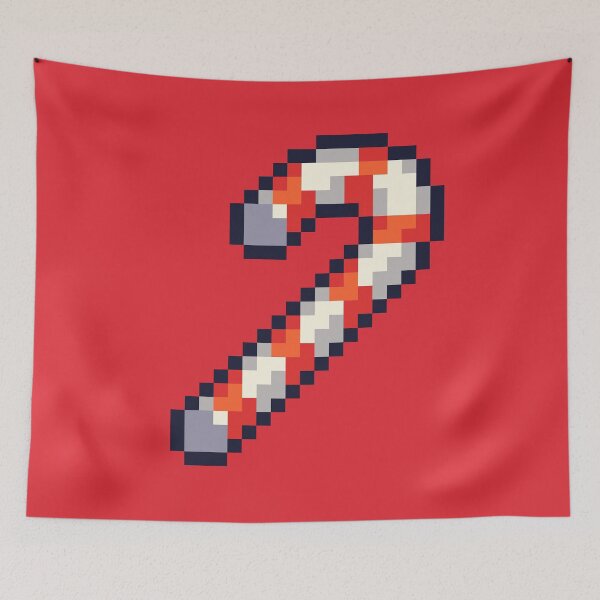 Item preview, Pixel Candy Cane designed and sold by chipdesigns.