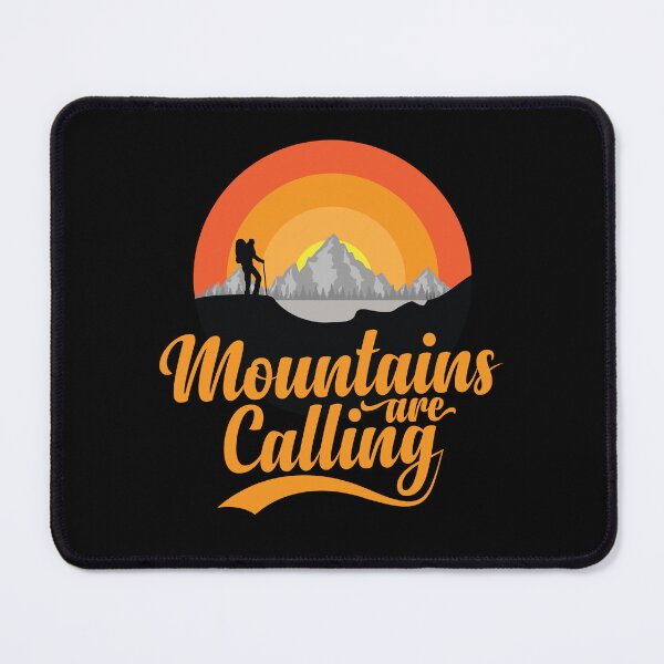 Item preview, Mountains are Calling, Mountain Adventure Design designed and sold by Designestic.