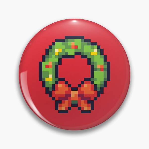 Item preview, Pixel Wreath designed and sold by chipdesigns.
