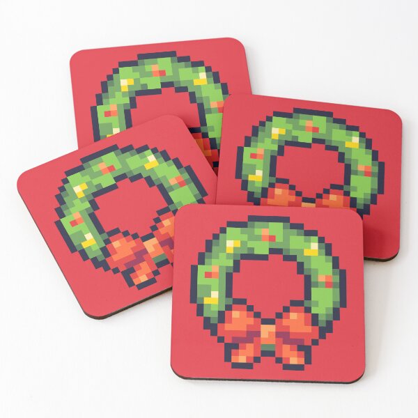 Item preview, Pixel Wreath designed and sold by chipdesigns.