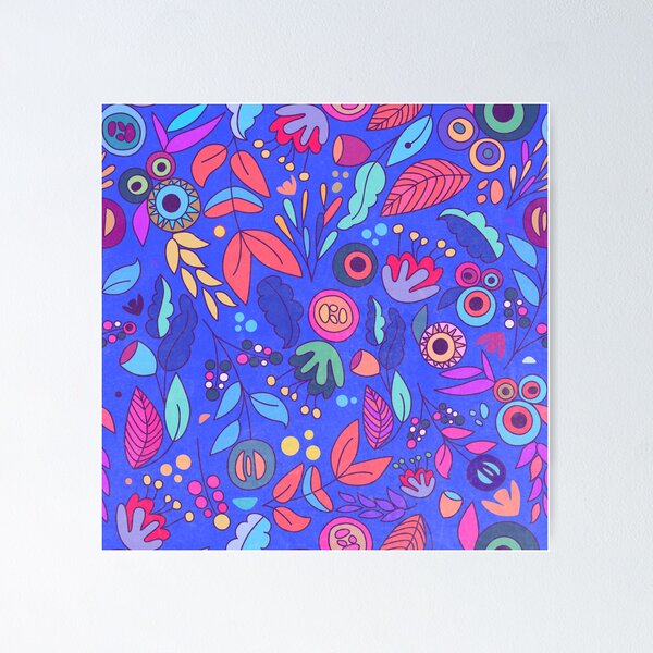 Item preview, Playful flowers designed and sold by Anny Cecilia  Walter.