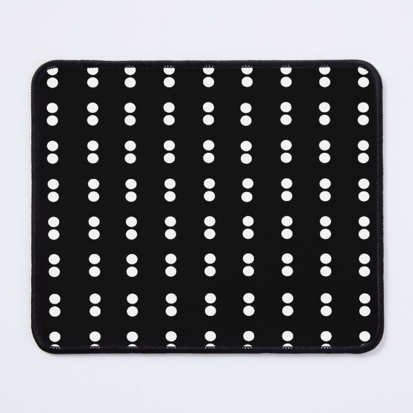 Item preview, many white circle on the blackground designed and sold by UnloveToy10.