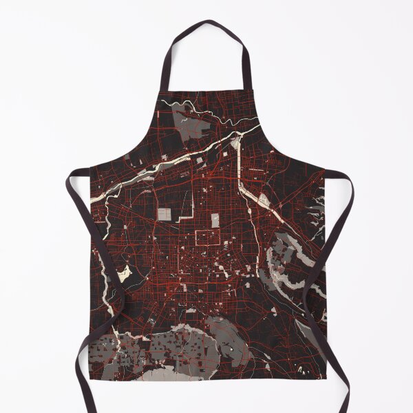 Item preview, Xian City Map of Shaanxi, China - Vector designed and sold by deMAP.