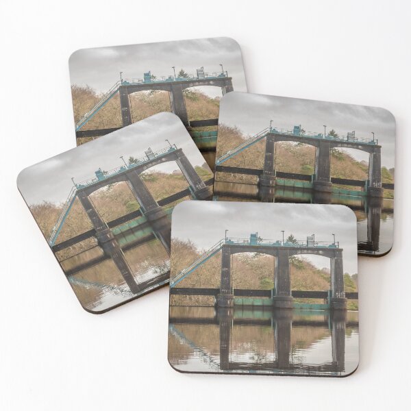Item preview, Flood gates reflecting on Earlstoun Loch at Earlstound Dam, Water of Ken, Galloway Hydro Electric Scheme, Dalry, Galloway, Scotland designed and sold by SnapTPhotograph.