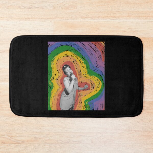 Item preview, Kathleen Hanna Rainbow Colourburst Tank Top designed and sold by pragpujias.