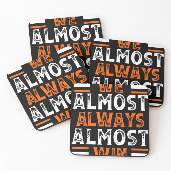 Item preview, We Almost Always Almost Win Funny Football Fans  designed and sold by samarahsan.