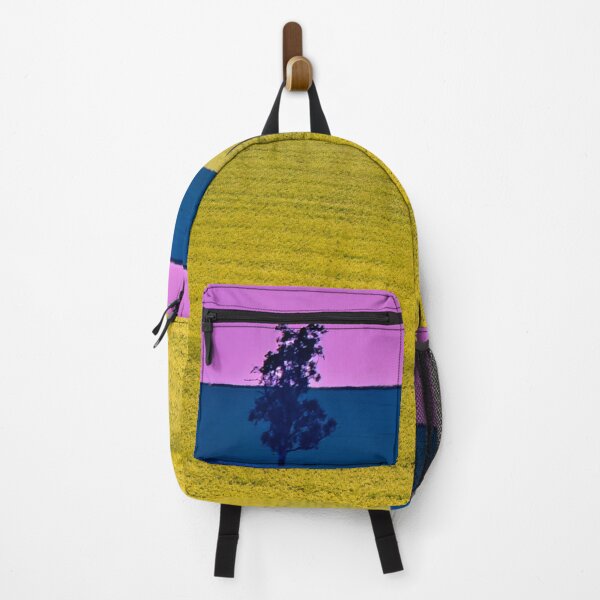 Item preview, Pink sunset over canola field designed and sold by Teniche.