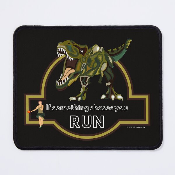 Item preview, IF SOMETHING CHASES YOU, RUN designed and sold by GREENOART.