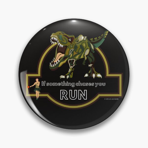 Item preview, IF SOMETHING CHASES YOU, RUN designed and sold by GREENOART.