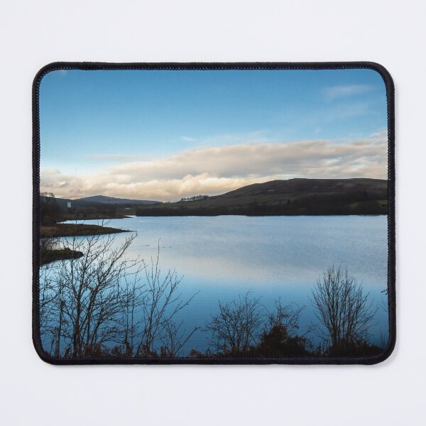 Item preview, Carsfad Loch at sunset on the Galloway Hydro Electric Scheme, Dumfries and Galloway, Scotland designed and sold by SnapTPhotograph.