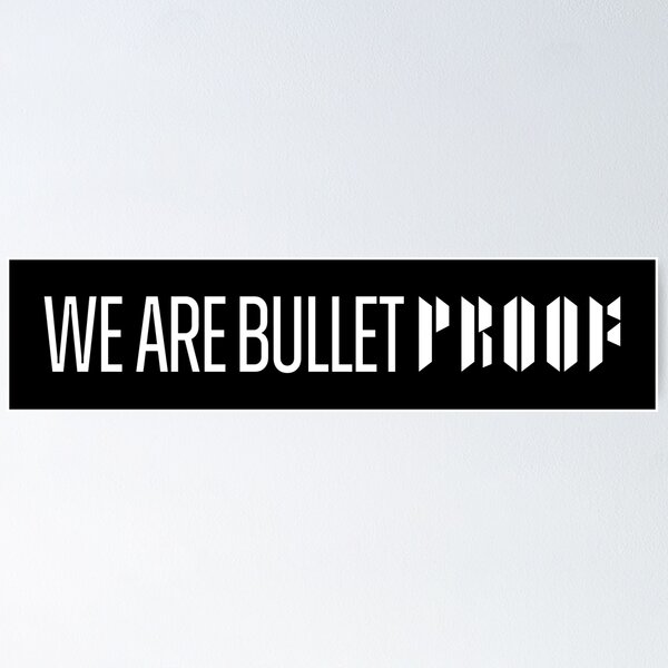 BTS We Are Bulletproof Album 2022 Bangtan Poster - Teeholly