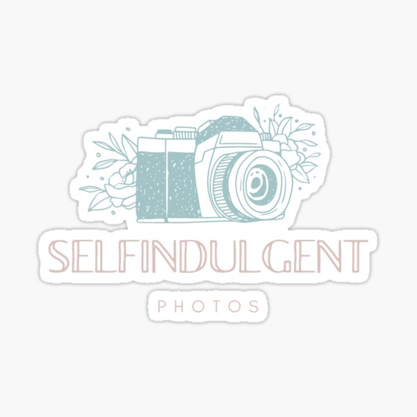 Selfindulgent Photos Logo Sticker