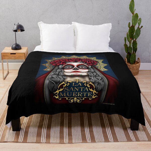 Halloween La newest Catrina Throw Blanket