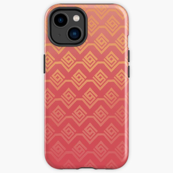 Genshin Pyro Yanfei Pattern iPhone Tough Case