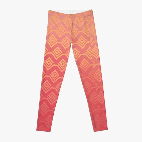 Genshin Pyro Yanfei Pattern Leggings