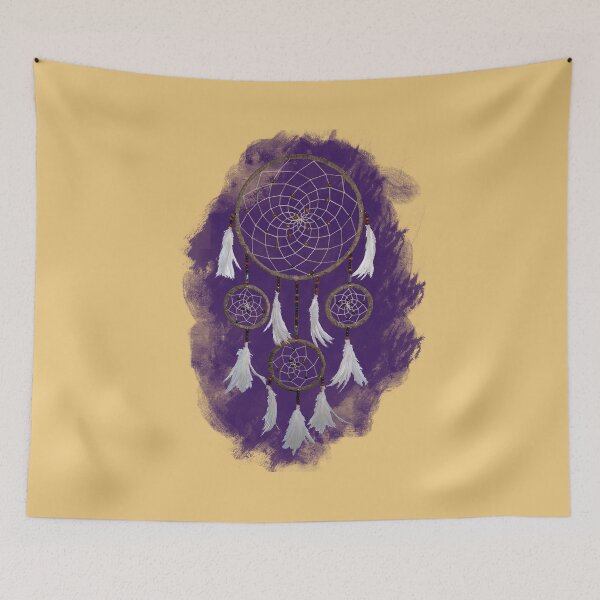Item preview, Classic Dreamcatcher: Violet background designed and sold by Wundorsmid.