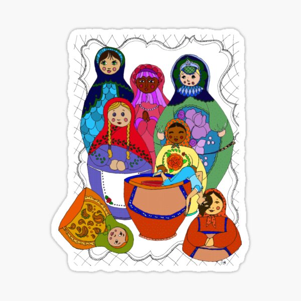 Item preview, Matryoshka Me designed and sold by neuroticowl.