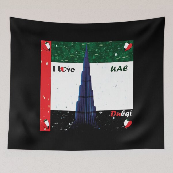 Item preview, I Love Dubai- United Arab Emirates designed and sold by ELBERSAID.