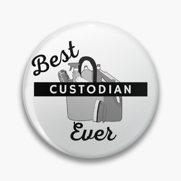 Item preview, Best Custodian Ever designed and sold by Oreo2020 Creations.