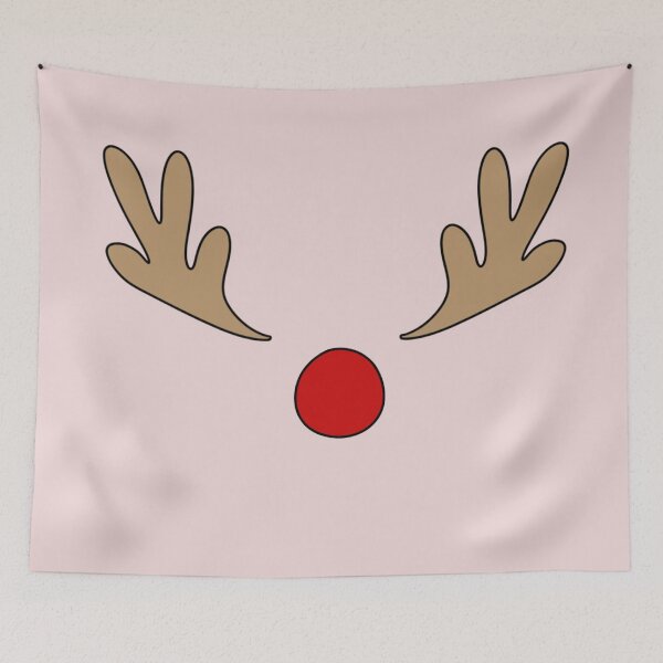 Item preview, Faceless Rudolph - Pink designed and sold by Kristin Orsi.