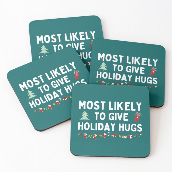 Item preview, Most Likely To Give Holiday Hugs Family Christmas designed and sold by Benchamart.