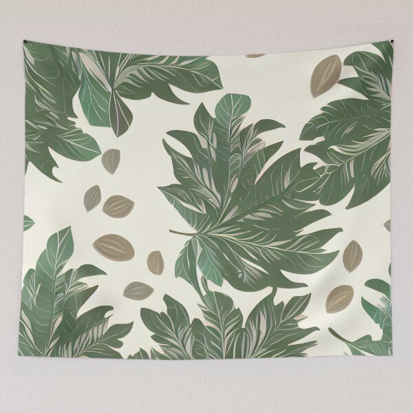 Item preview, tripical leaf floral pattern #10 designed and sold by supeart.