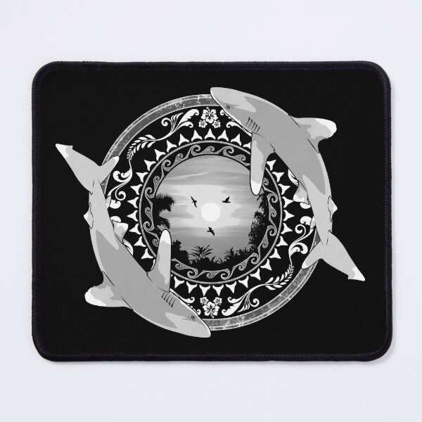 Item preview, Oceanic Whitetip Hawaiian Polynesian designed and sold by NicGrayGraphic.
