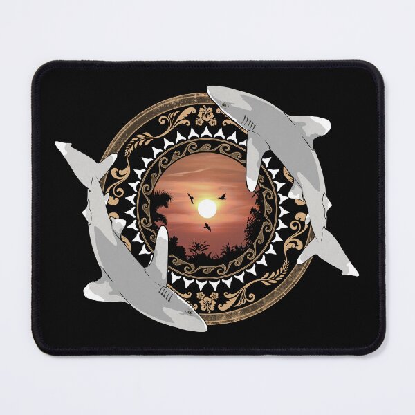 Item preview, Oceanic Whitetip Hawaiian Polynesian designed and sold by NicGrayGraphic.