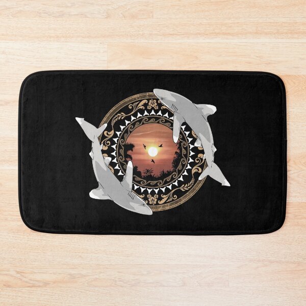 Item preview, Oceanic Whitetip Hawaiian Polynesian designed and sold by NicGrayGraphic.