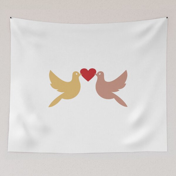 Item preview, Love birds designed and sold by AlaukikaShop.