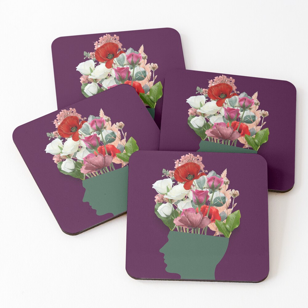 Item preview, Coasters (Set of 4) designed and sold by PrintCutScore.