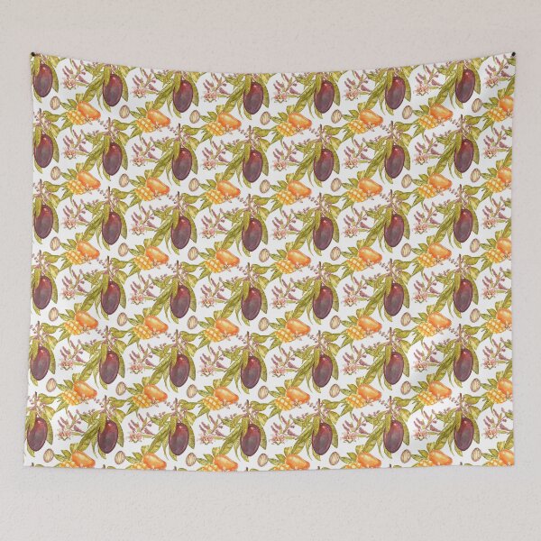 Item preview, Mango illustration designed and sold by Ann Astro.