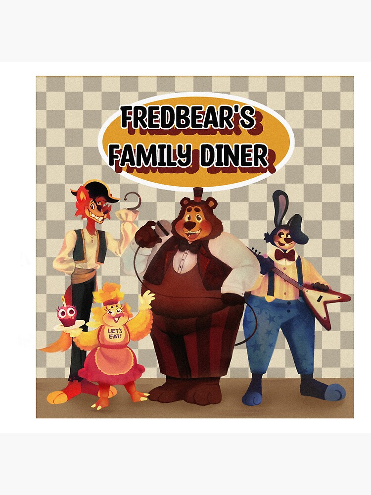 Welcome to Fredbear's Family Diner, our Stars Fredbear and Bunley welcome  you tonight! : r/fivenightsatfreddys