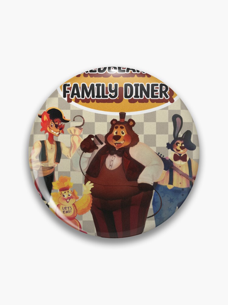 Fredbear's Family Diner (Vintage)  Pin for Sale by Hush-Art