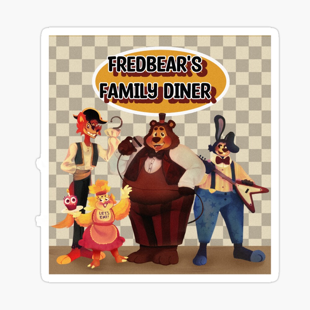 Fredbears Family Diner posters (inspired by TJOC and Final Nights 4 :  r/fivenightsatfreddys