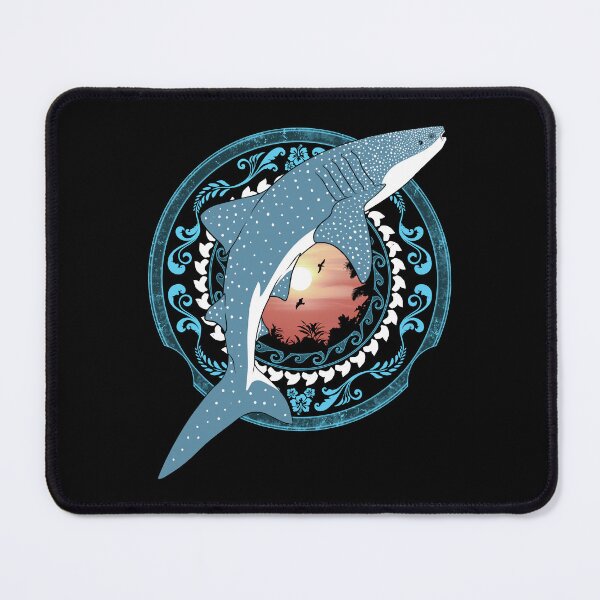 Item preview, Whale Shark Polynesian Style designed and sold by NicGrayGraphic.