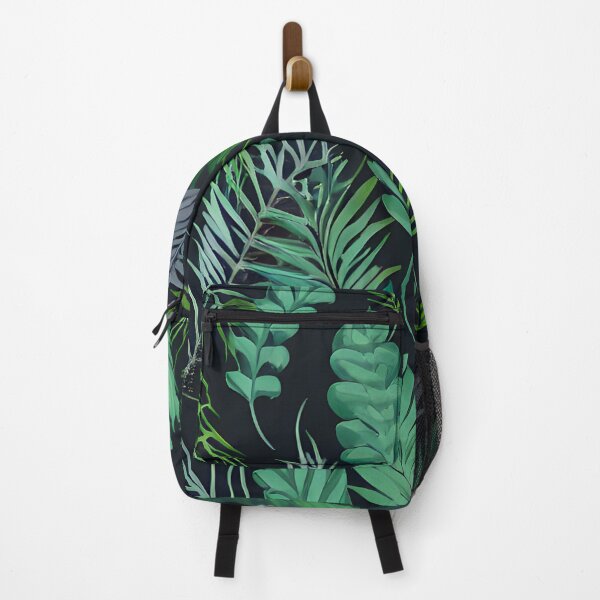Item preview, Dark tropical green leaf patter #12 designed and sold by supeart.