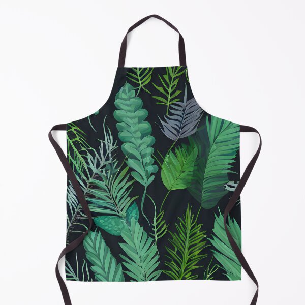 Item preview, Dark tropical green leaf patter #12 designed and sold by supeart.
