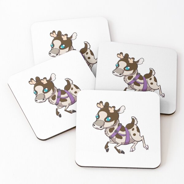Item preview, Brown Piebald Reindeer Calf designed and sold by Upbeat-Cryptid.