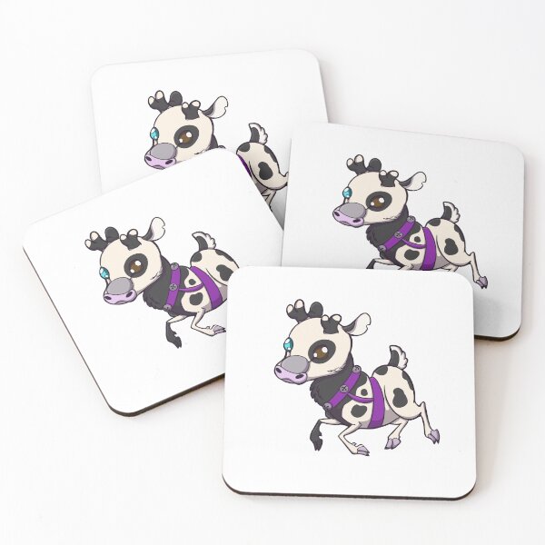 Item preview, Black and White Piebald Reindeer Calf designed and sold by Upbeat-Cryptid.