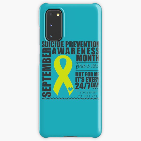 September Suicide Prevention Awareness Month Samsung Galaxy Snap Case