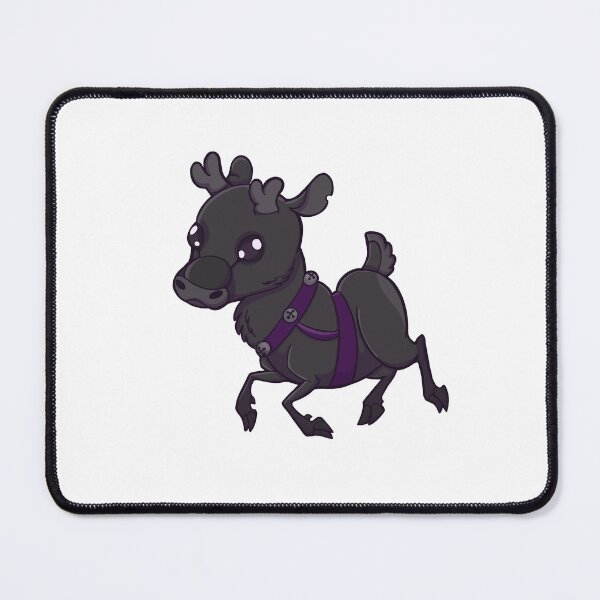 Item preview, Black Reindeer Calf designed and sold by Upbeat-Cryptid.
