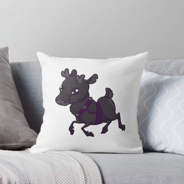 Item preview, Black Reindeer Calf designed and sold by Upbeat-Cryptid.