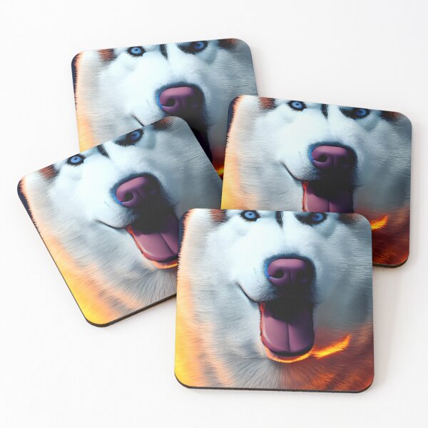 Item preview, Siberian Husky king fat dog #18 designed and sold by supeart.