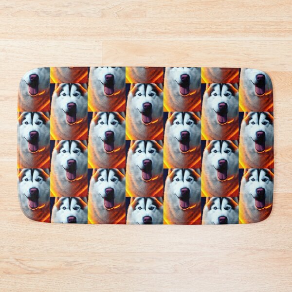 Item preview, Siberian Husky king fat dog #18 designed and sold by supeart.