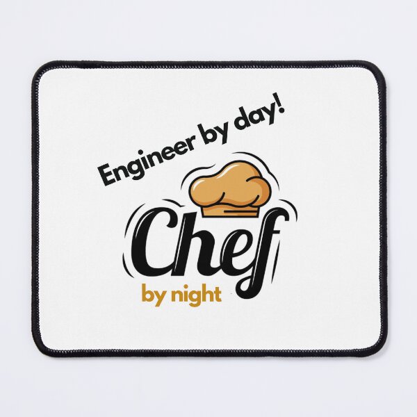 Item preview, Engineer by day chef by night designed and sold by Fufustyle.